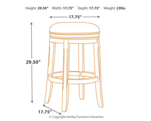 Porter Bar Height Bar Stool