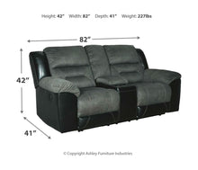 Earhart Reclining Loveseat with Console