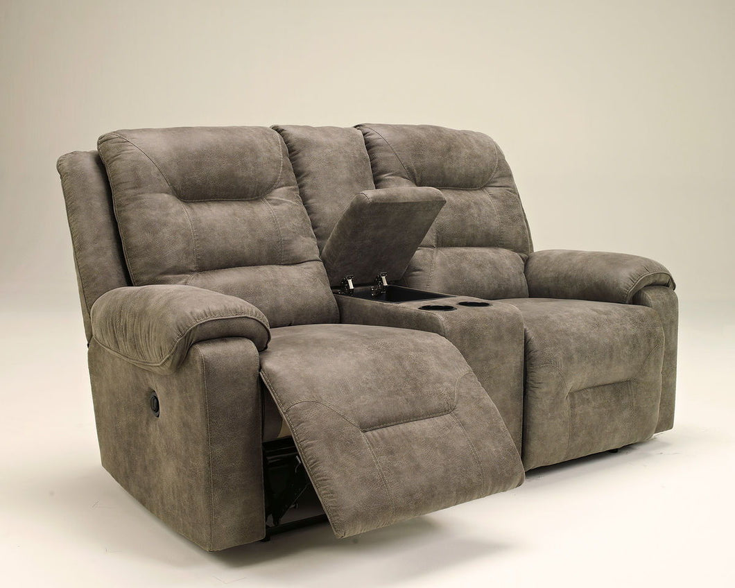 Rotation Power Reclining Loveseat with Console