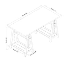 Irene Adjustable Height Desk