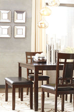 Bennox Dining Room Table and Chairs with Bench (Set of 6)