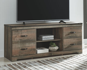 Trinell 63" TV Stand with Electric Fireplace