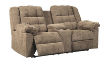 Workhorse Reclining Loveseat with Console