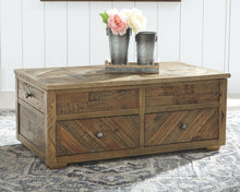 Grindleburg Coffee Table with Lift Top