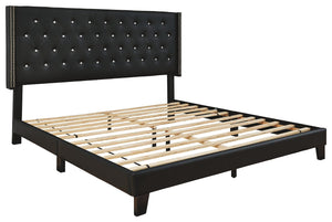 Vintasso Upholstered Bed