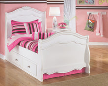 Exquisite Storage Sleigh Bed