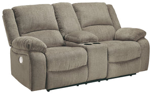 Draycoll Power Reclining Loveseat with Console