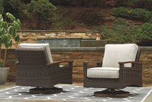 Paradise Trail Conversation Set with 4 Swivel Lounge Chairs