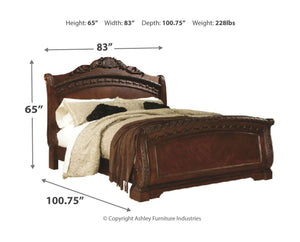 North Shore Sleigh Bed