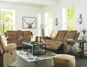 Huddle-Up Glider Reclining Loveseat with Console