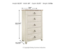 Willowton Chest of Drawers