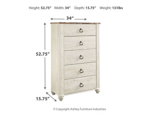 Willowton Chest of Drawers