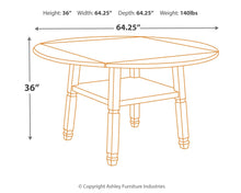 Bolanburg Counter Height Dining Drop Leaf Table