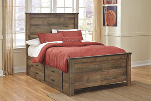 Trinell Storage Panel Bed