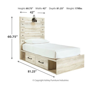 Cambeck Storage Panel Bed