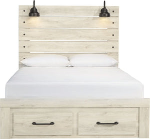 Cambeck Panel Bed with Storage