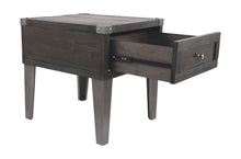 Todoe End Table with USB Ports & Outlets