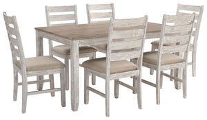 Skempton Dining Room Table and Chairs (Set of 7)