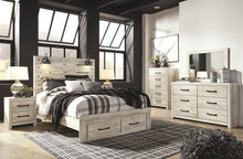 Cambeck Panel Bed with Storage