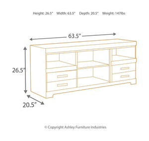 Harlinton 63" TV Stand