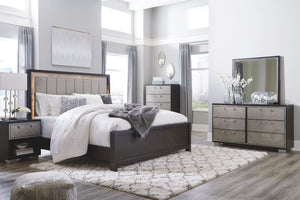 Maretto Upholstered Panel Bed