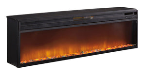 Tonnari 74" TV Stand with Electric Fireplace