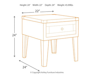 Chazney End Table