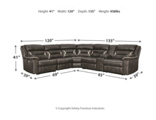 Kincord Power Reclining Sectional