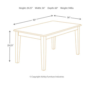 Berringer Dining Room Set