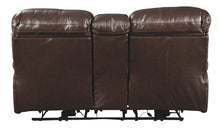 Hallstrung Power Reclining Loveseat with Console