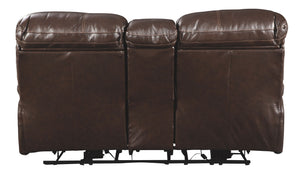 Hallstrung Power Reclining Loveseat with Console