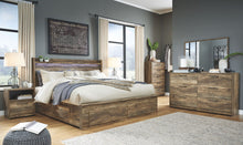 Rusthaven Storage Panel Bed