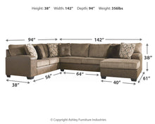 Abalone Sectional with Chaise