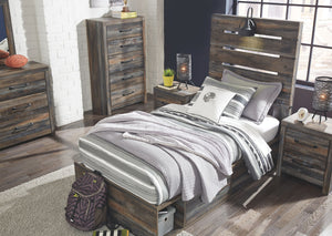 Drystan Storage Panel Bed