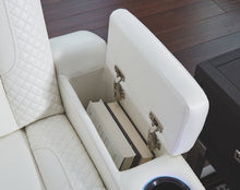 Party Time Power Reclining Loveseat with Console