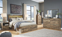 Rusthaven Storage Panel Bed