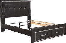 Kaydell Upholstered Panel Bed with Storage