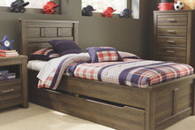 Juararo Panel Bed with Trundle or 1 Large Storage Drawer