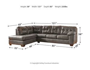 Alliston Sectional with Chaise