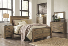 Trinell Panel Bed