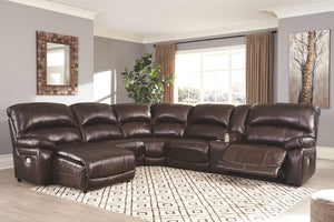 Hallstrung Power Reclining Sectional with Chaise