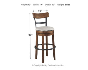 Valebeck Bar Height Bar Stool