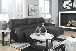 Henefer Power Reclining Sectional with Chaise