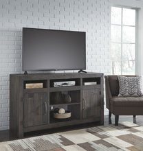 Mayflyn Large TV  Stand with Fireplace