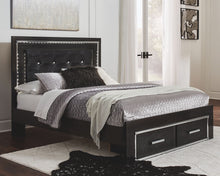 Kaydell Panel Bed with Storage