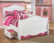 Exquisite Storage Sleigh Bed