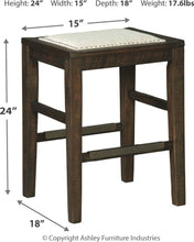 Hallishaw Counter Height Bar Stool