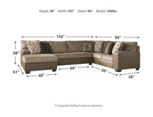 Abalone Sectional with Chaise