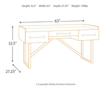 Starmore 63" Home Office Desk