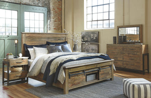 Sommerford Panel Bed with Storage